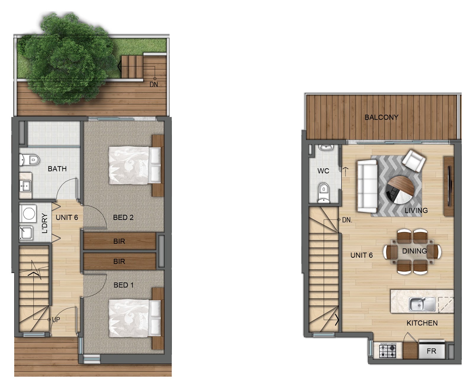 Townhouse Investment Property in McKinnon, VIC | Aus Investment Properties - Floor Plan 1