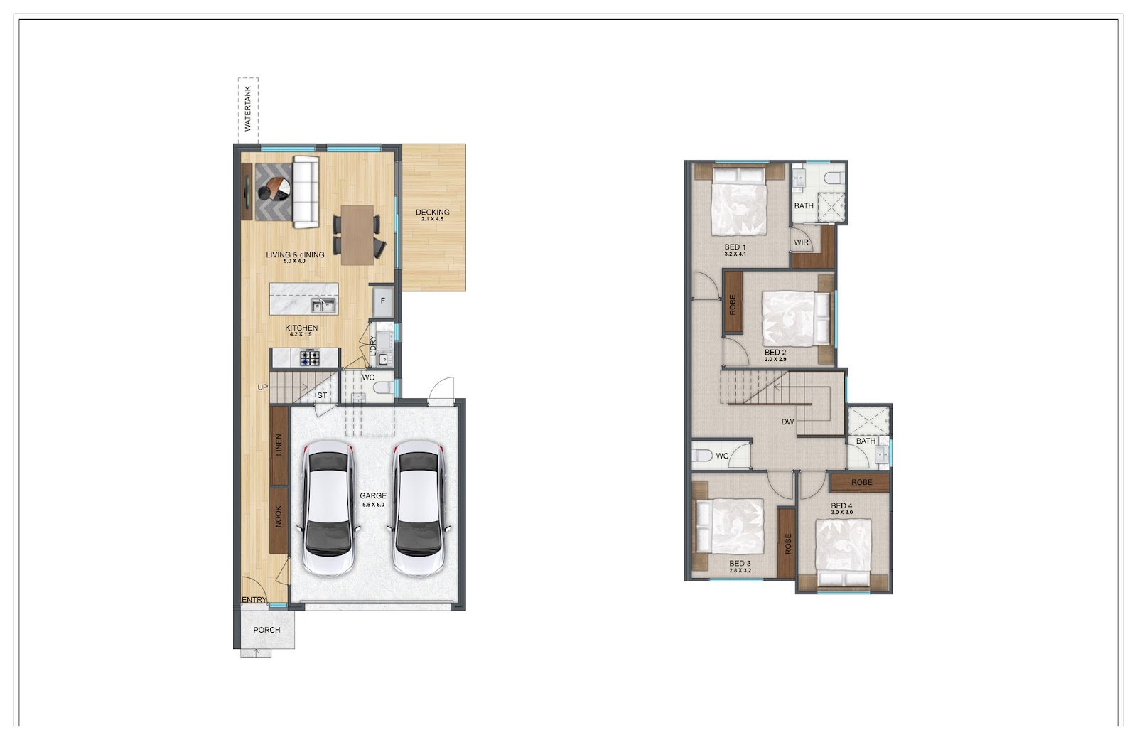 Townhouse Investment Property in Kilsyth, VIC | Aus Investment Properties - Floor Plan 1