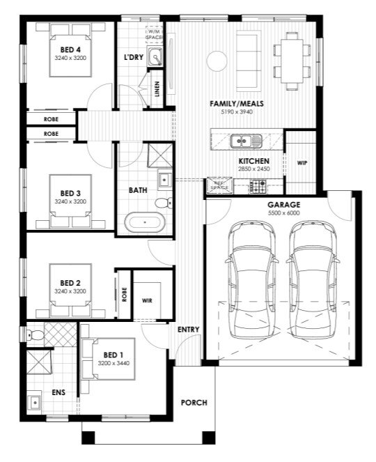 House and Land Investment Property in Werribee, VIC (3.79% Yield) | Aus Investment Properties - Floor Plan 1