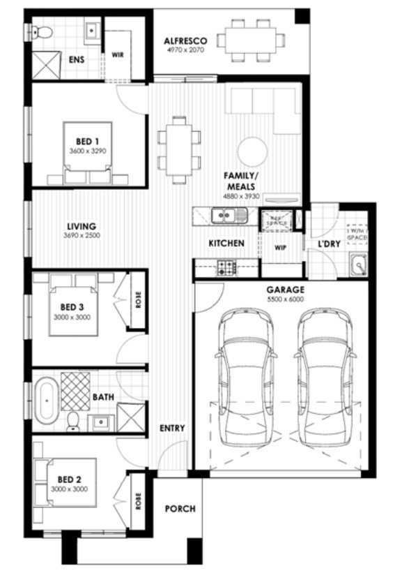 House and Land Investment Property in Officer, VIC (3.67% Yield) | Aus Investment Properties - Floor Plan 1