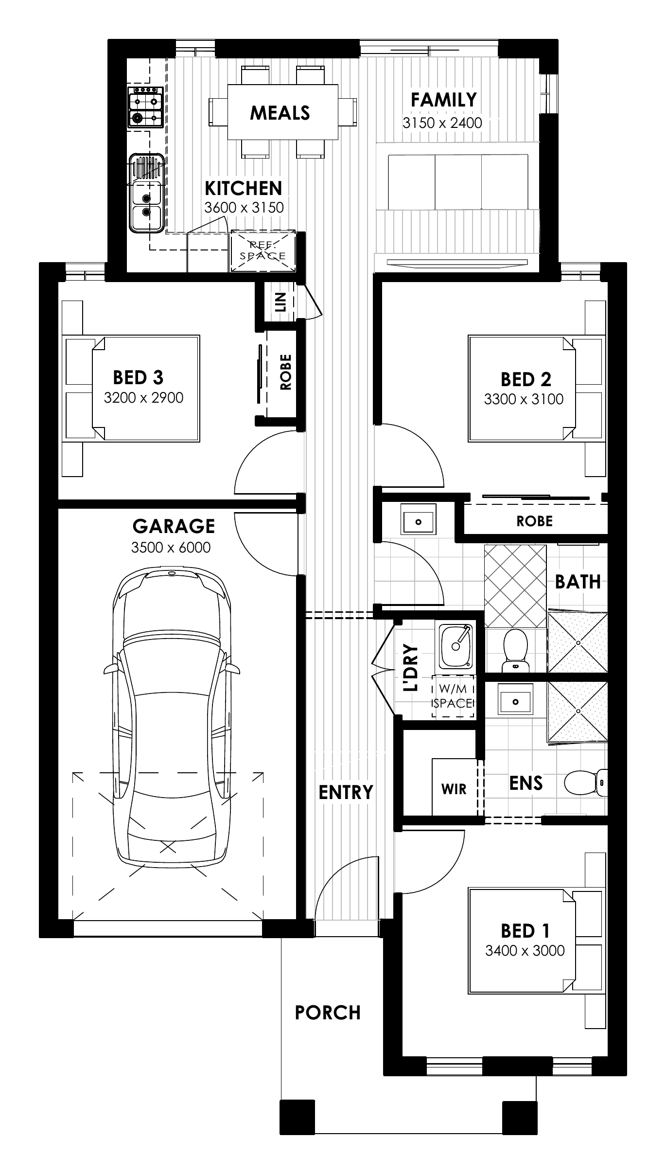 House and Land Investment Property in Armstrong Creek, VIC (4.59% Yield) | Aus Investment Properties - Floor Plan 1