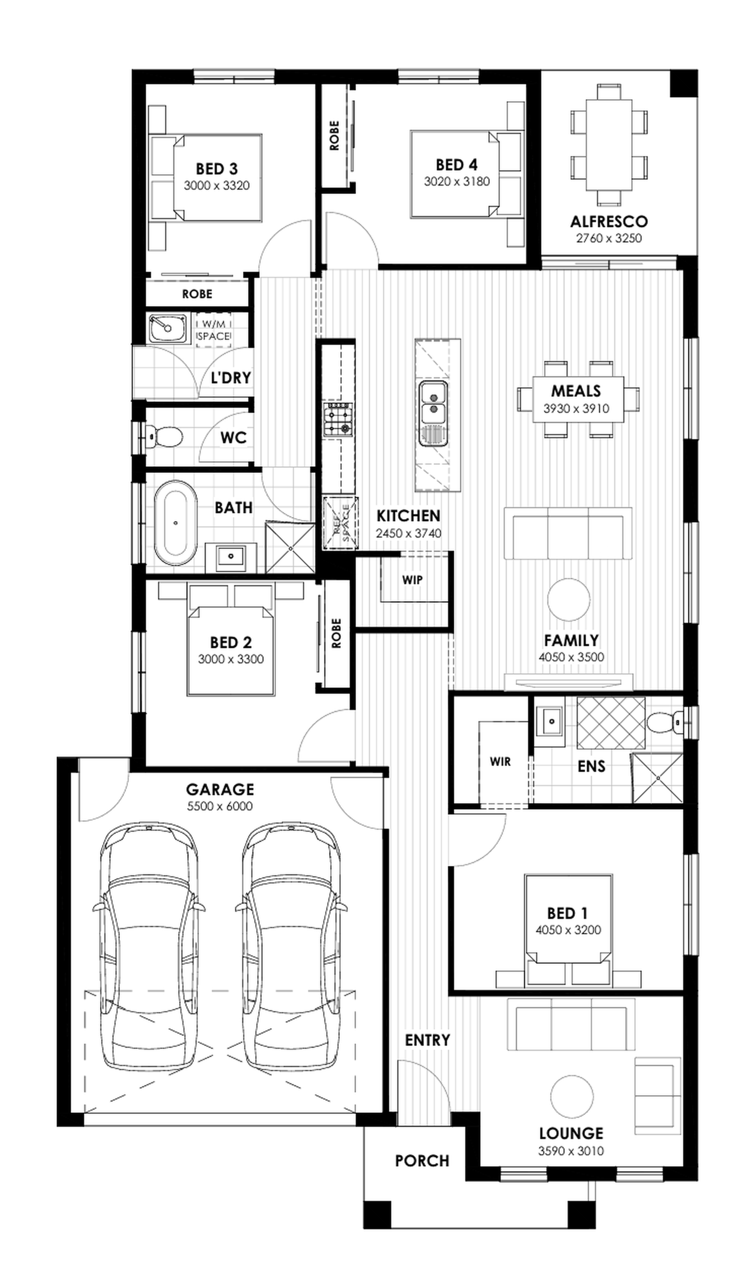 House and Land Investment Property in Bonshaw, VIC (3.72% Yield) | Aus Investment Properties - Floor Plan 1