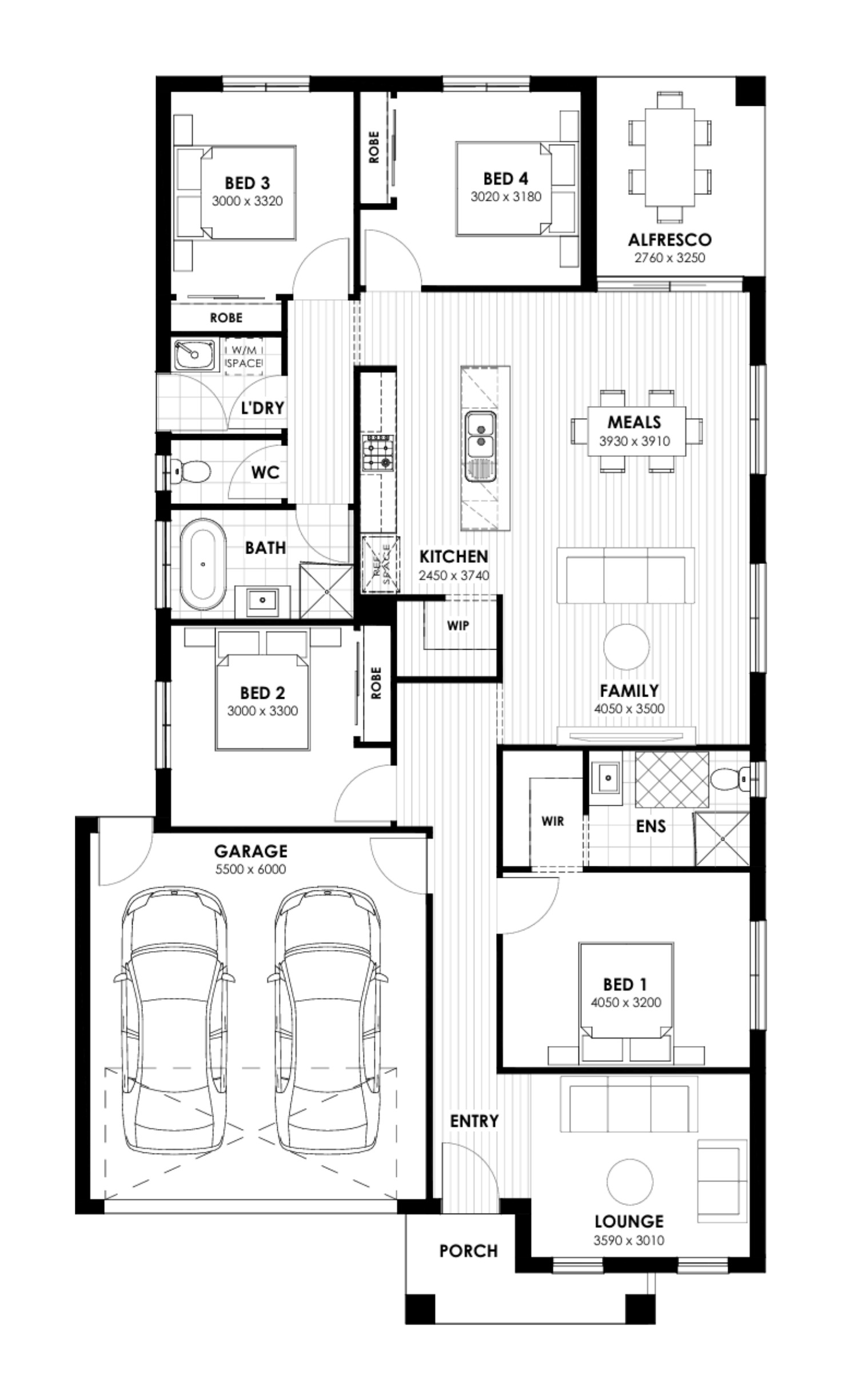 House and Land Investment Property in Bonshaw, VIC (3.68% Yield) | Aus Investment Properties - Floor Plan 1