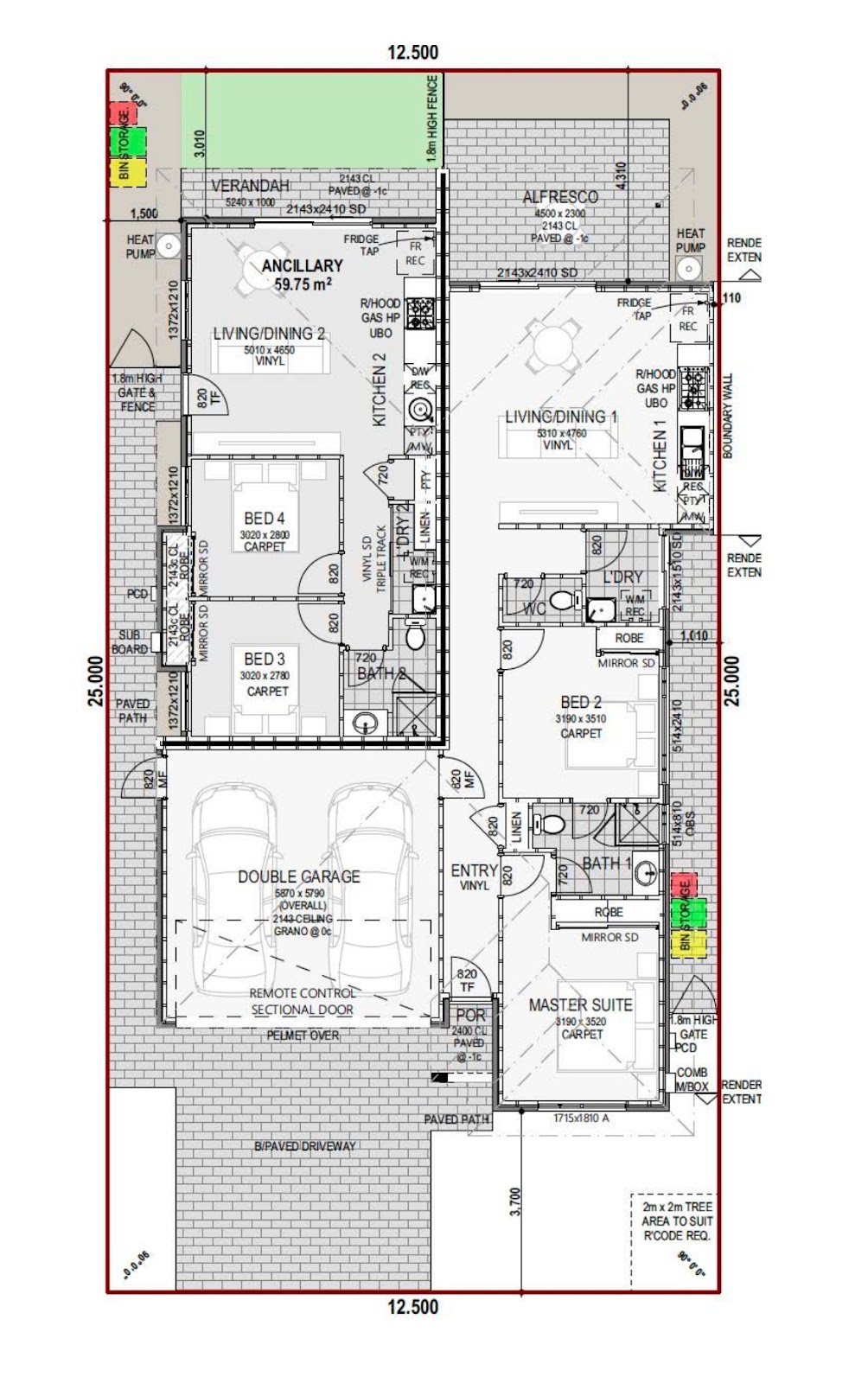 Duplex Investment Property in South Yunderup, WA (5.57% Yield) | Aus Investment Properties - Floor Plan 1