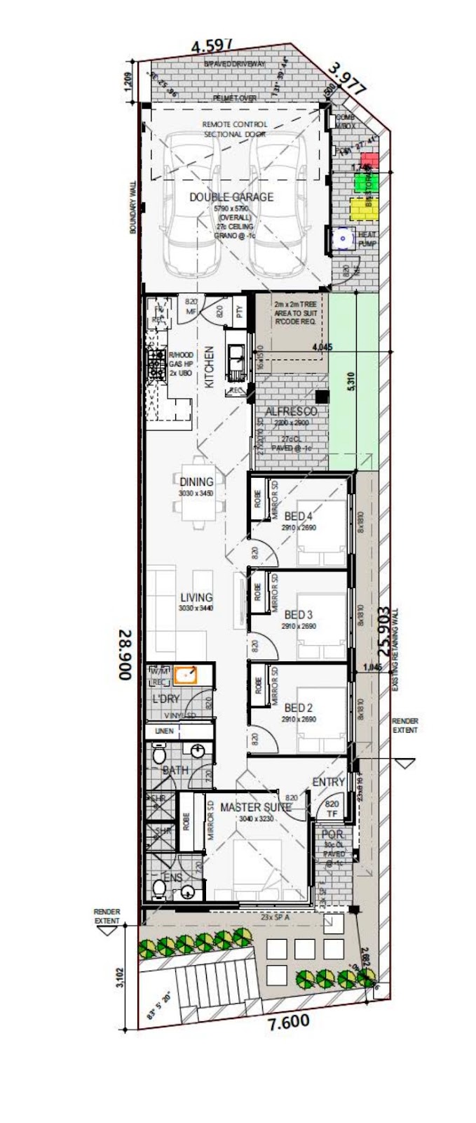 House and Land Investment Property in Yanchep, WA (4% Yield) | Aus Investment Properties - Floor Plan 1