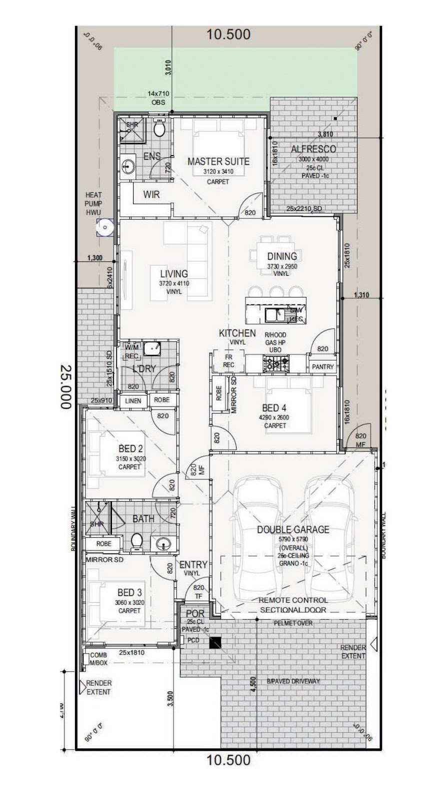 House and Land Investment Property in Haynes, WA (4.57% Yield) | Aus Investment Properties - Floor Plan 1