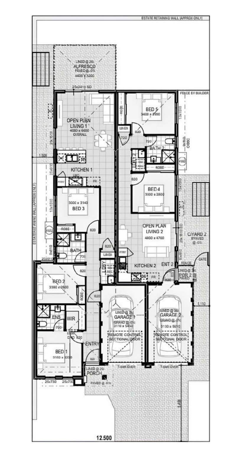 Dual Occupancy Investment Property in Baldivis, WA (6.11% Yield) | Aus Investment Properties - Floor Plan 1