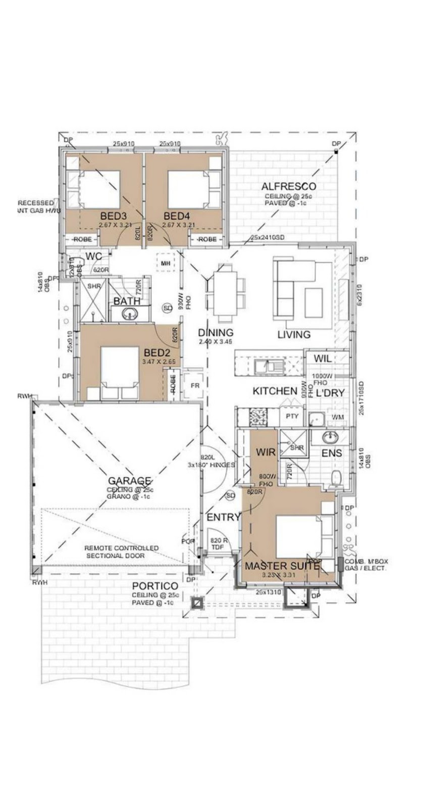 House and Land Investment Property in Lakelands, WA (4.32% Yield) | Aus Investment Properties - Floor Plan 1