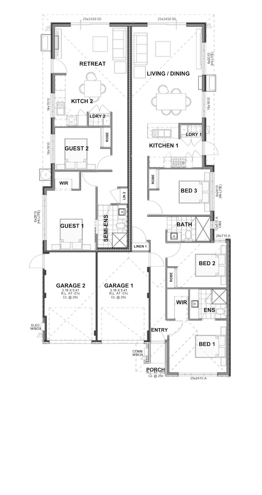 Dual Occupancy Investment Property in Wellard, WA (5.74% Yield) | Aus Investment Properties - Floor Plan 1