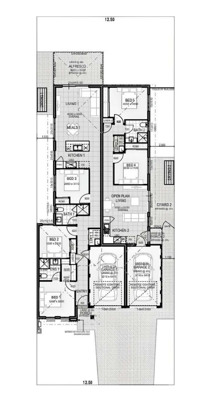 Dual Occupancy Investment Property in Bullsbrook, WA (6.23% Yield) | Aus Investment Properties - Floor Plan 1