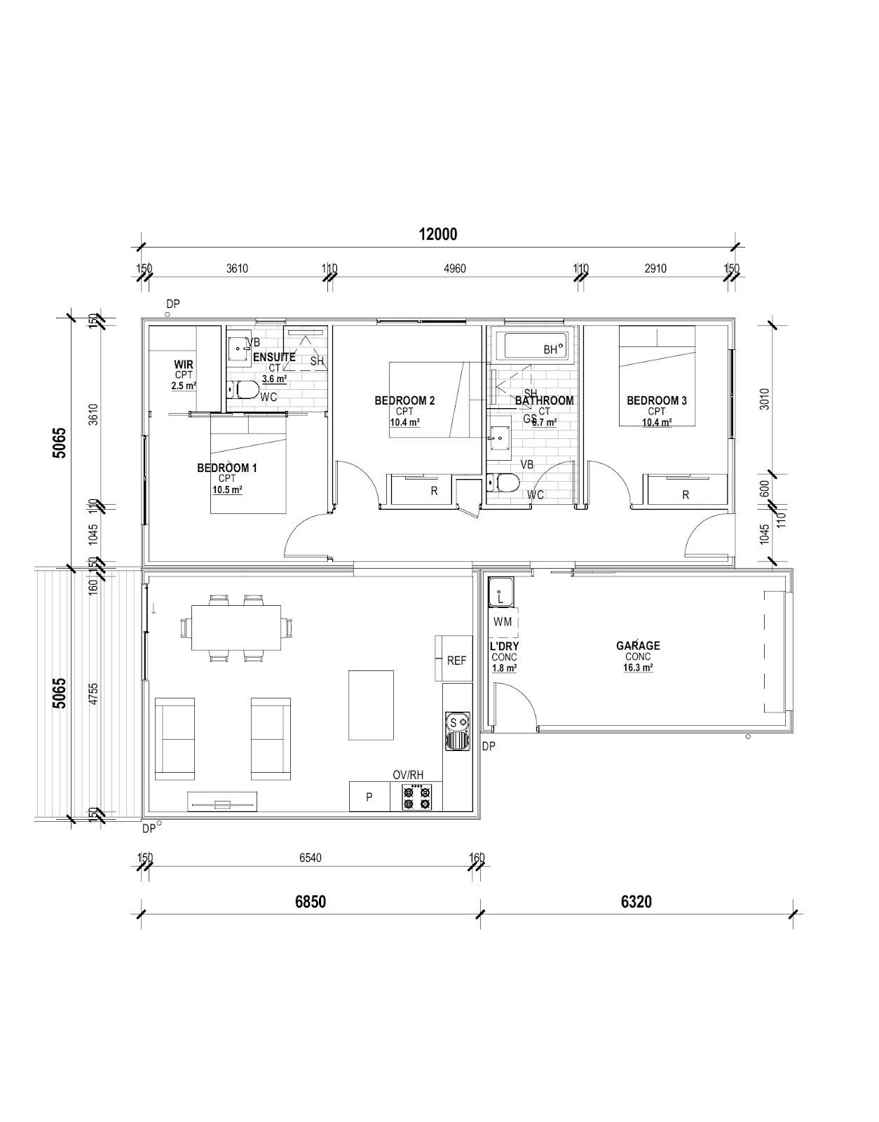 House and Land Investment Property in Rokeby, TAS (4.51% Yield) | Aus Investment Properties - Floor Plan 1