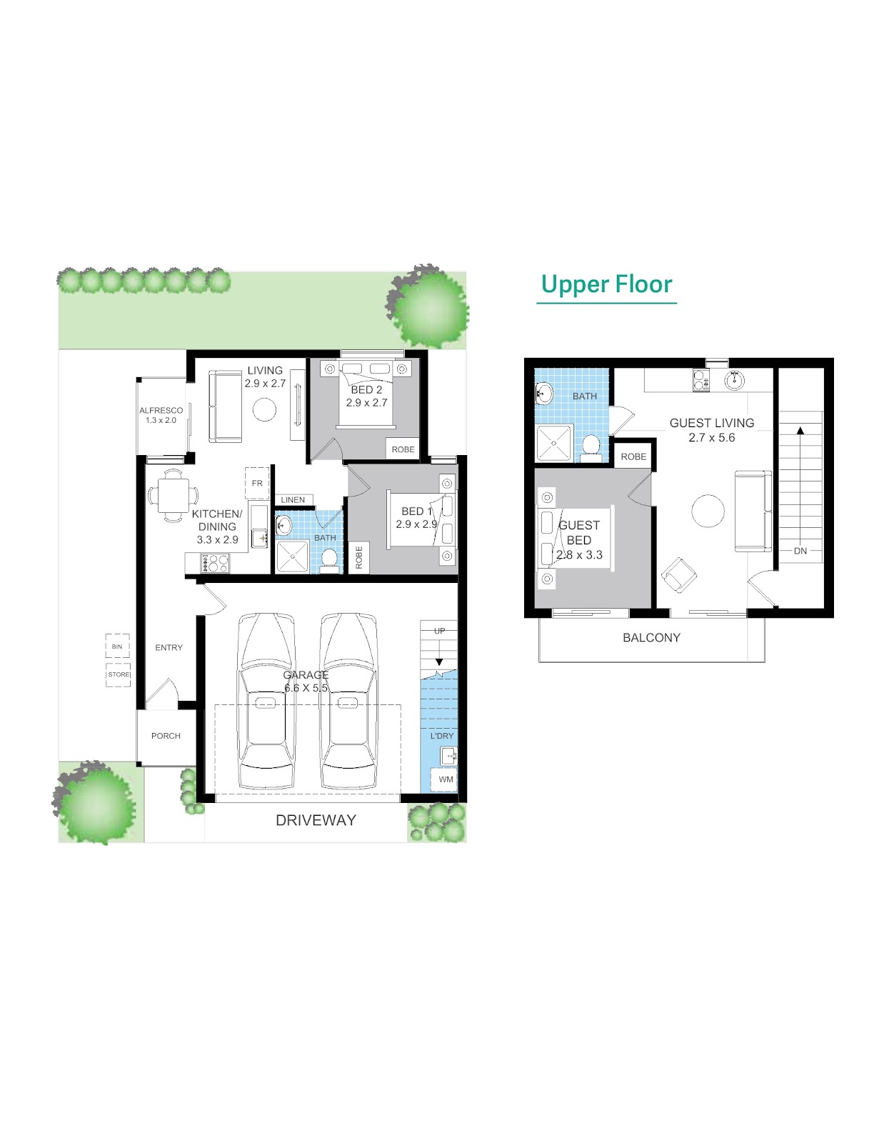 Dual Key Investment Property in Mandurah, WA (6.13% Yield) | Aus Investment Properties - Floor Plan 1