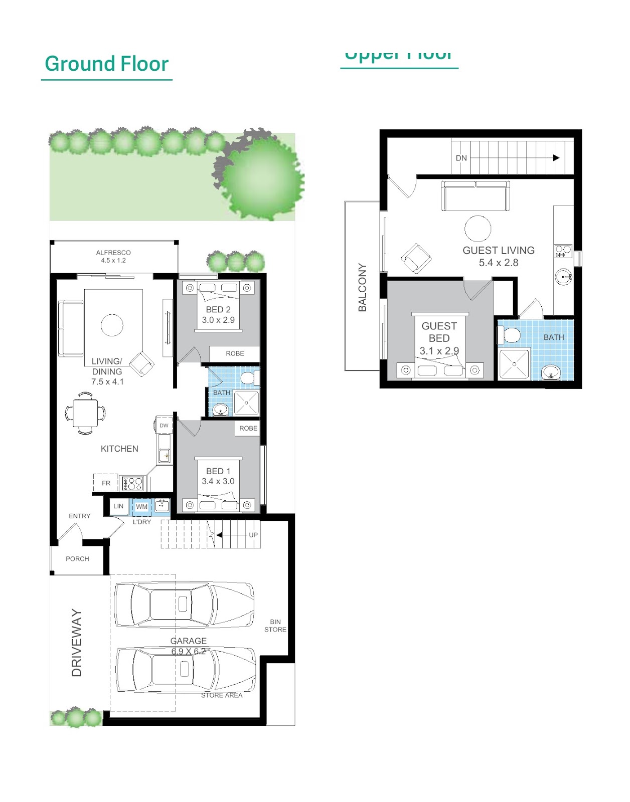 Dual Key Investment Property in Mandurah, WA (6.77% Yield) | Aus Investment Properties - Floor Plan 1