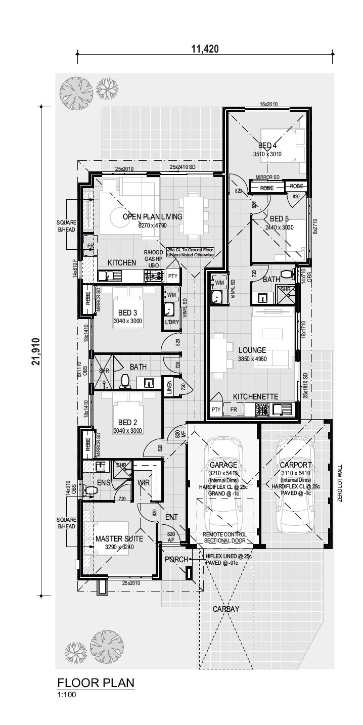 Dual Occupancy Investment Property in High Wycombe, WA (5.67% Yield) | Aus Investment Properties - Floor Plan 1