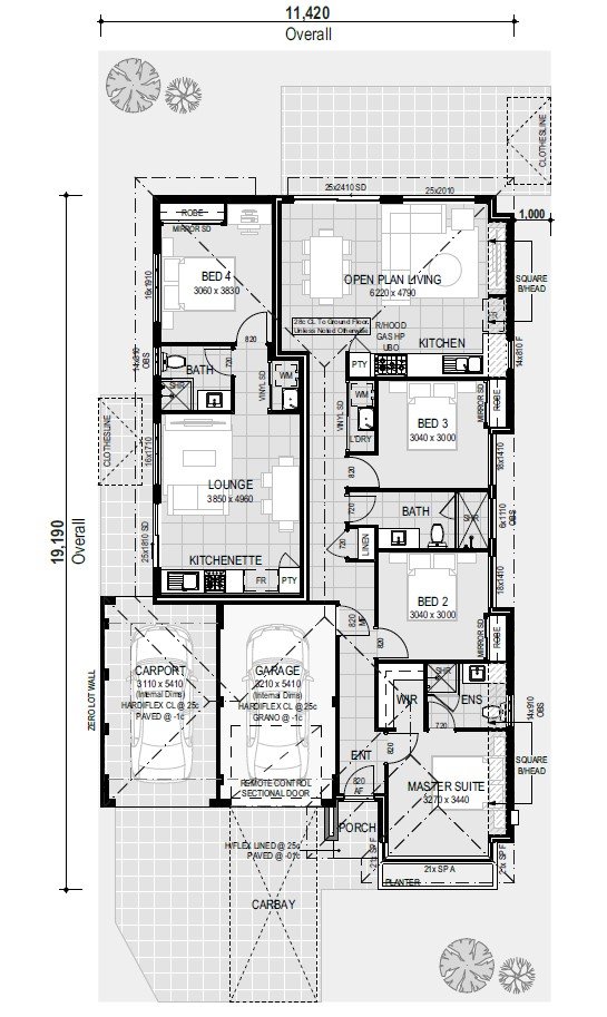 Dual Key Investment Property in High Wycombe, WA (5.36% Yield) | Aus Investment Properties - Floor Plan 1