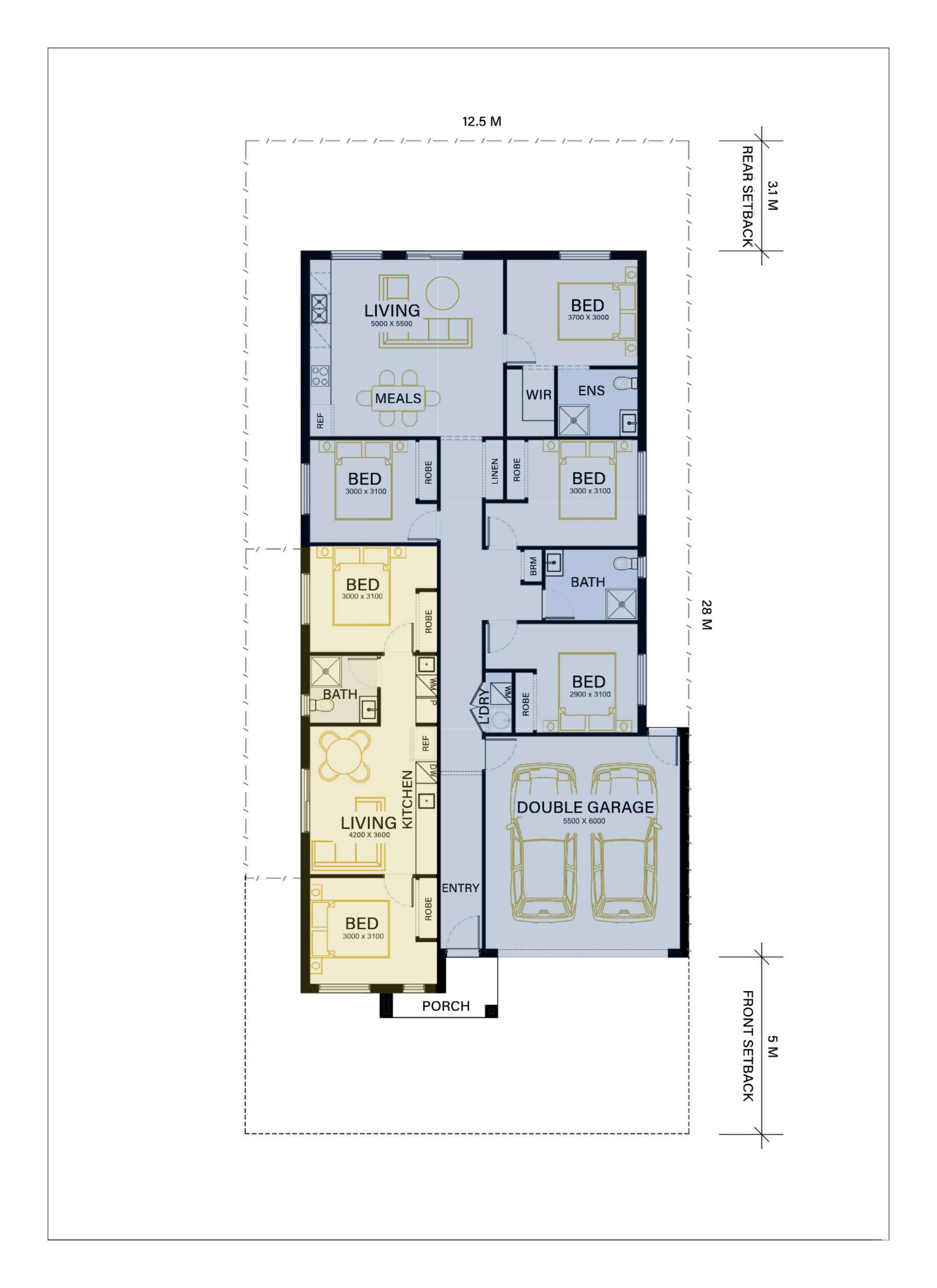 Dual Key Investment Property in Donnybrook, VIC (5.73% Yield) | Aus Investment Properties - Floor Plan 1