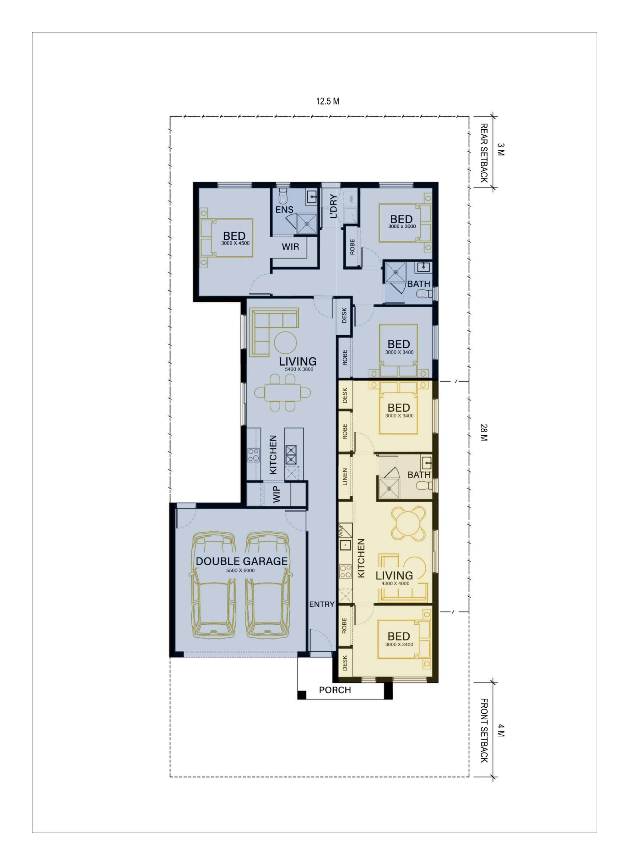 Dual Key Investment Property in Donnybrook, VIC (6.01% Yield) | Aus Investment Properties - Floor Plan 1