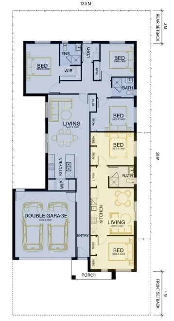 Dual Occupancy Investment Property in Wyndham Vale, VIC (5.13% Yield) | Aus Investment Properties - Floor Plan 1