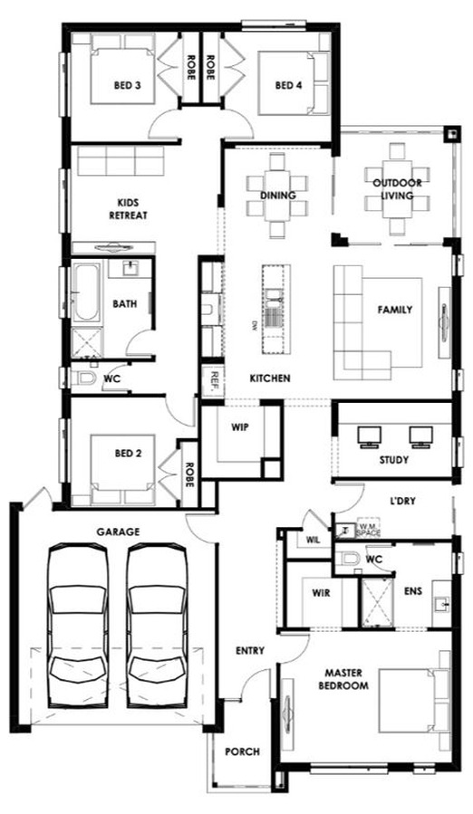 House & Land Investment Property in Echuca, VIC (4.39% Yield) | Aus Investment Properties - Floor Plan 1