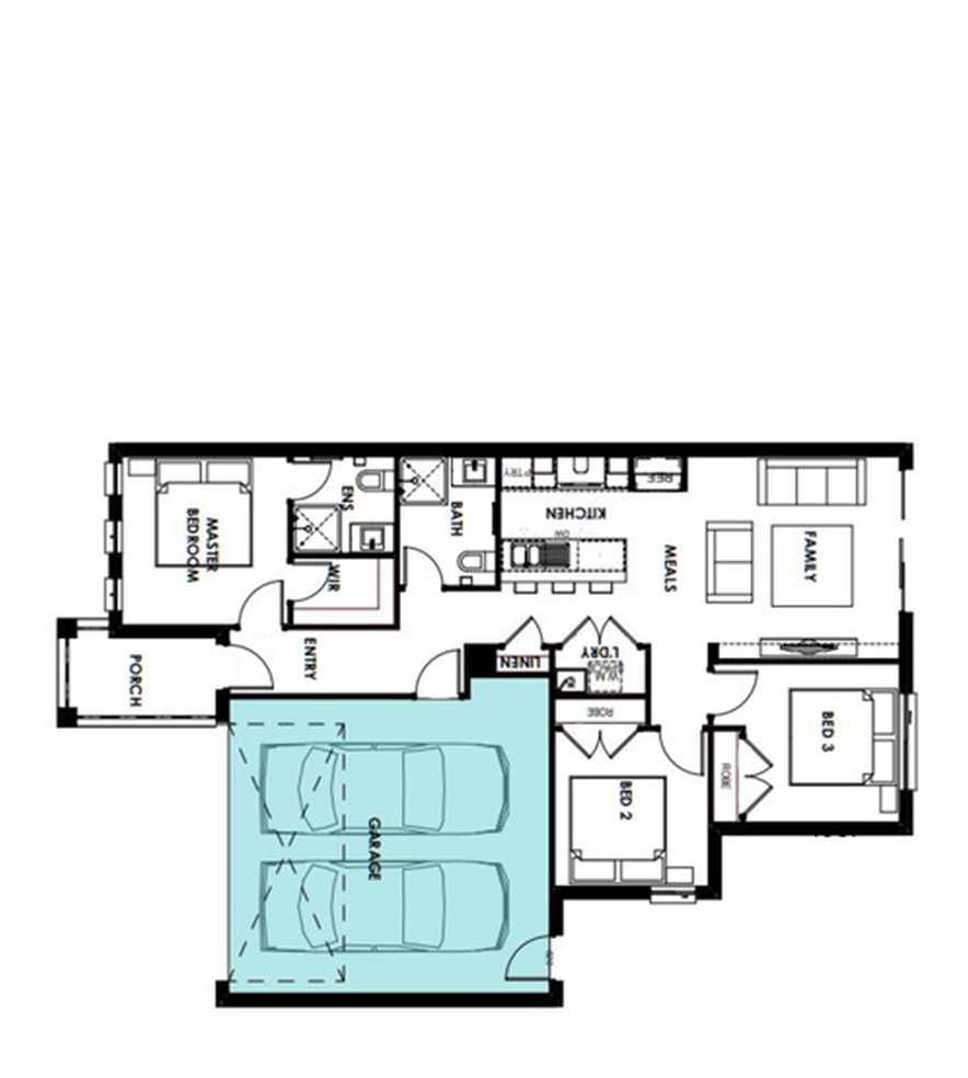 House & Land Investment Property in Wyndham Vale, VIC (3.7% Yield) | Aus Investment Properties - Floor Plan 1