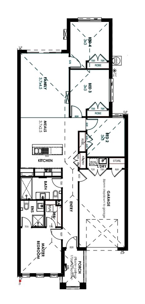 House & Land Investment Property in Morwell, VIC (4.4% Yield) | Aus Investment Properties - Floor Plan 1