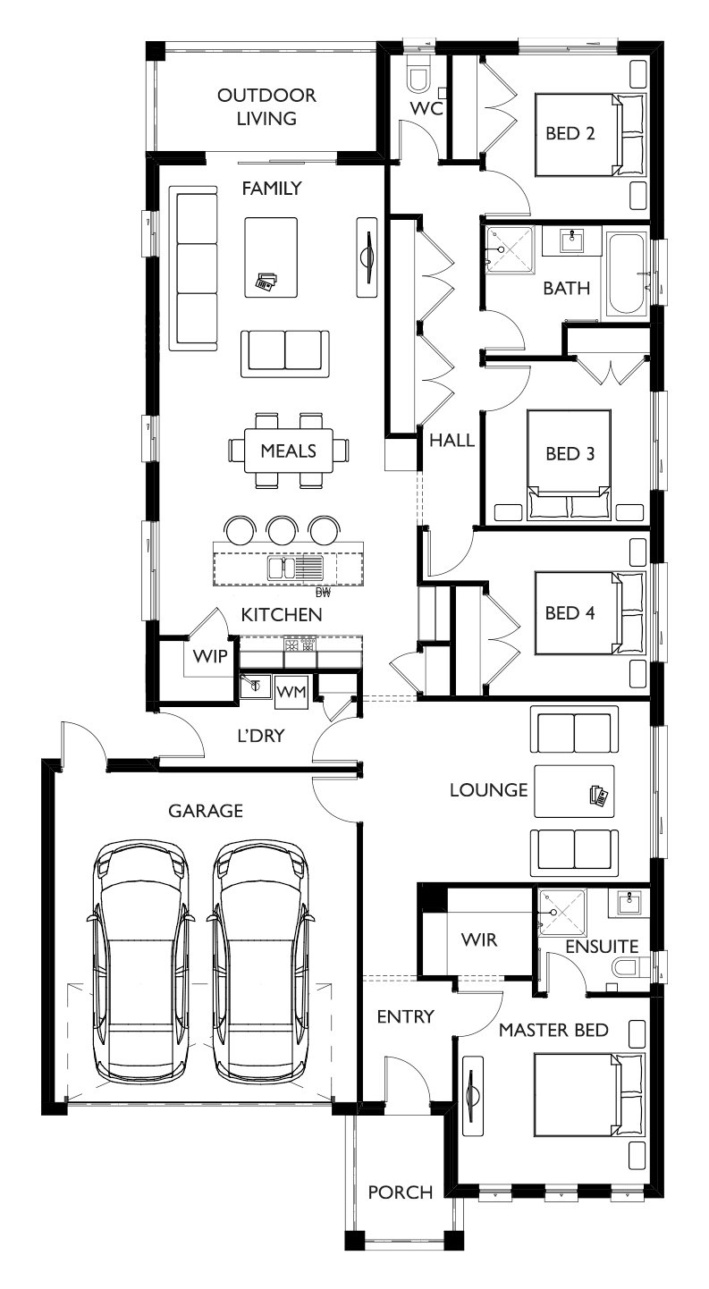 House & Land Investment Property in Kyabram, VIC (4.08% Yield) | Aus Investment Properties - Floor Plan 1