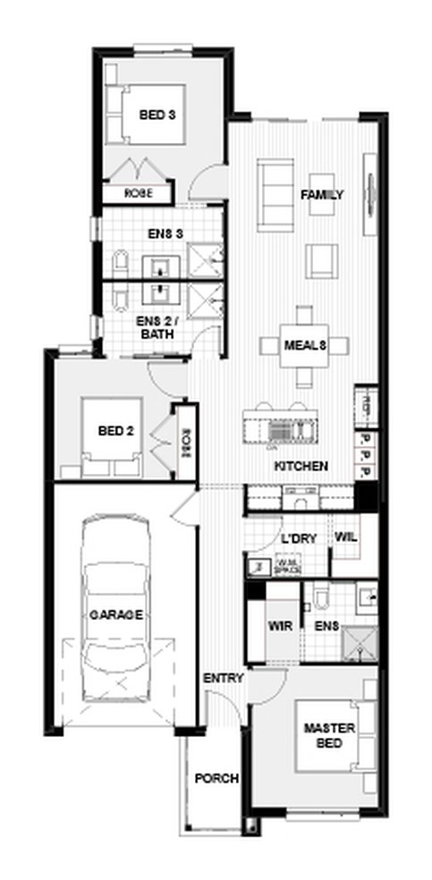 House & Land Investment Property in Thornhill Park, VIC (3.51% Yield) | Aus Investment Properties - Floor Plan 1