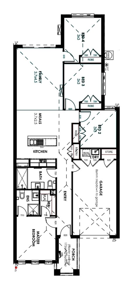 House & Land Investment Property in Thornhill Park, VIC (3.61% Yield) | Aus Investment Properties - Floor Plan 1