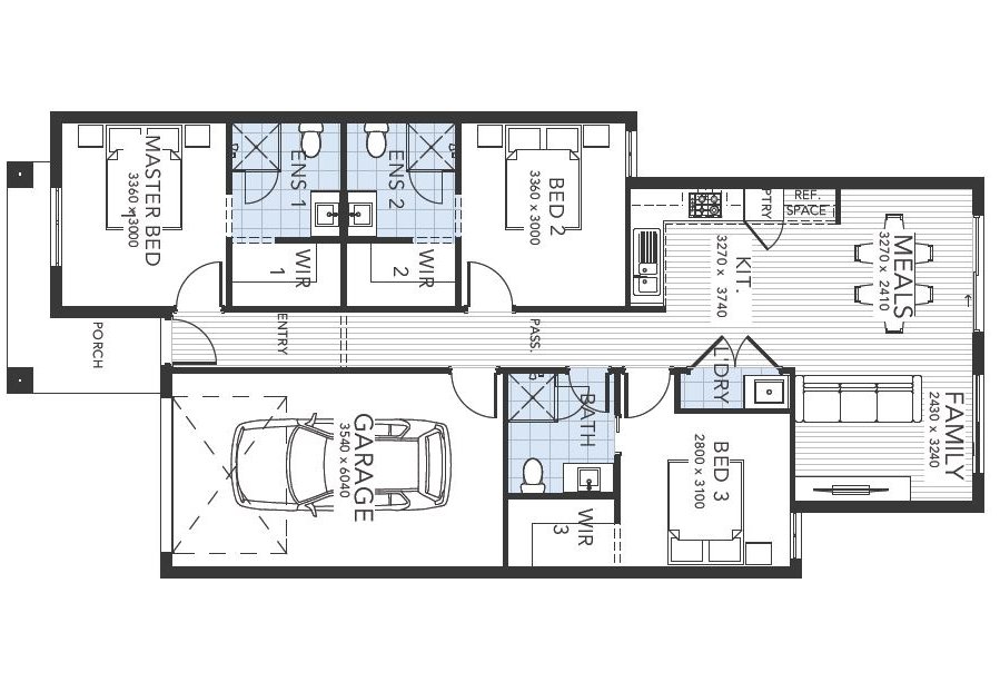 Co living Investment Property in Beveridge, VIC | Aus Investment Properties - Floor Plan 1