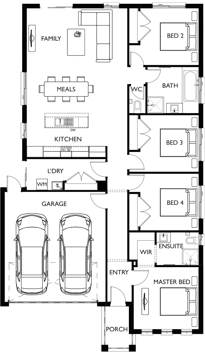 House & Land Investment Property in Cobblebank, VIC (3.44% Yield) | Aus Investment Properties - Floor Plan 1