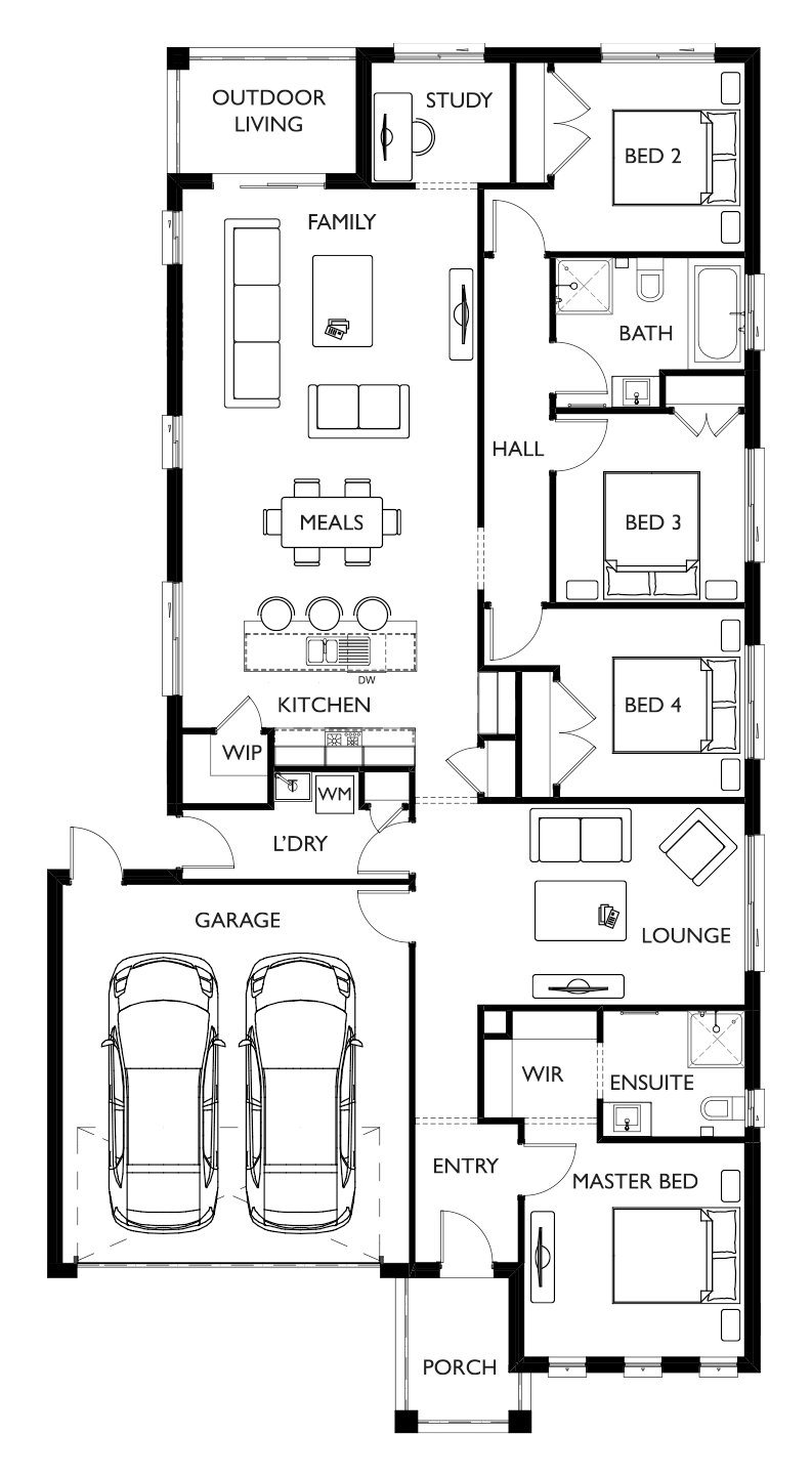 House & Land Investment Property in Kyabram, VIC (4.12% Yield) | Aus Investment Properties - Floor Plan 1