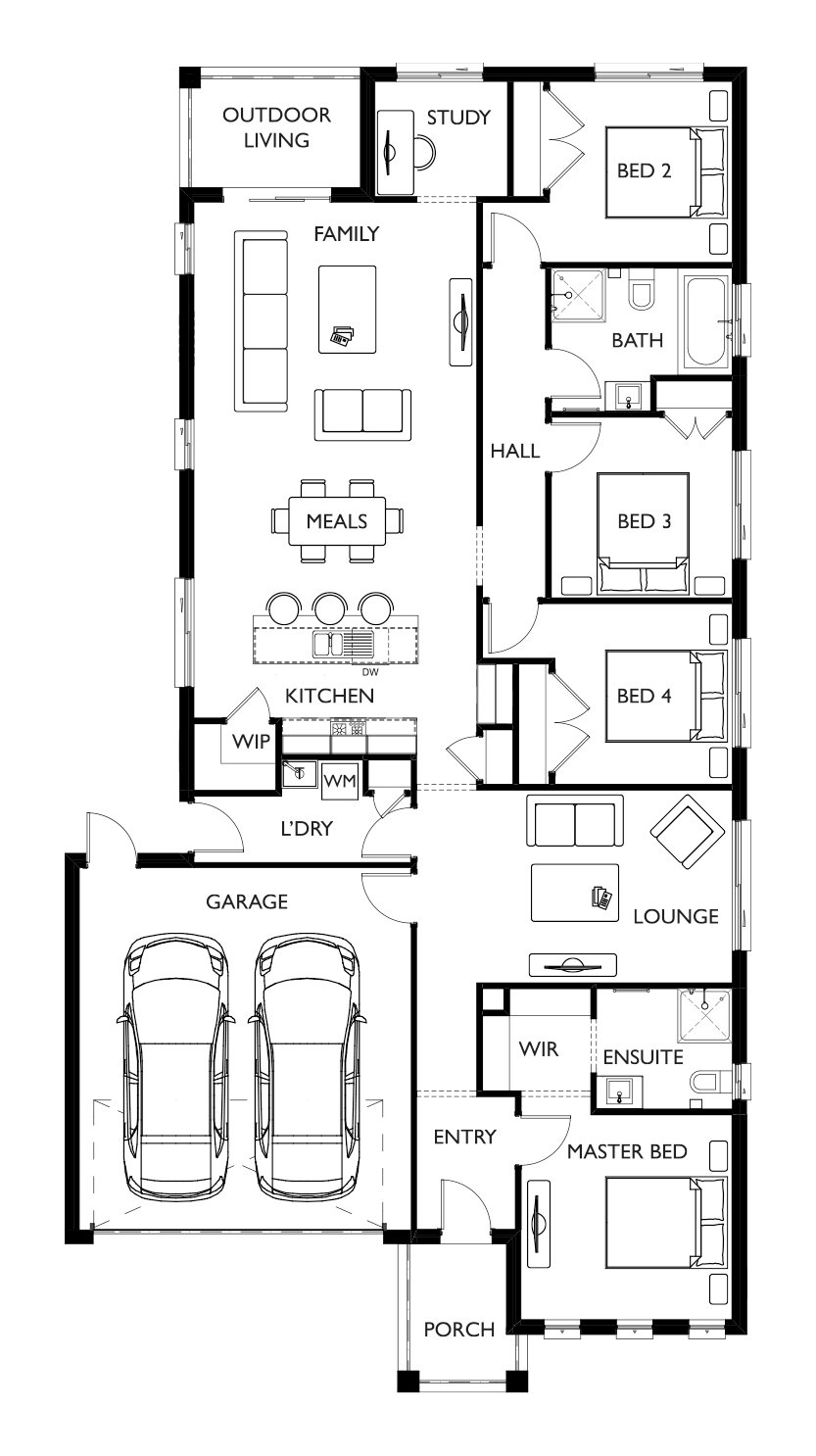 House & Land Investment Property in Echuca, VIC (4.53% Yield) | Aus Investment Properties - Floor Plan 1