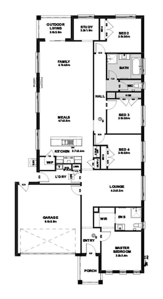 House & Land Investment Property in Echuca, VIC (4.44% Yield) | Aus Investment Properties - Floor Plan 1