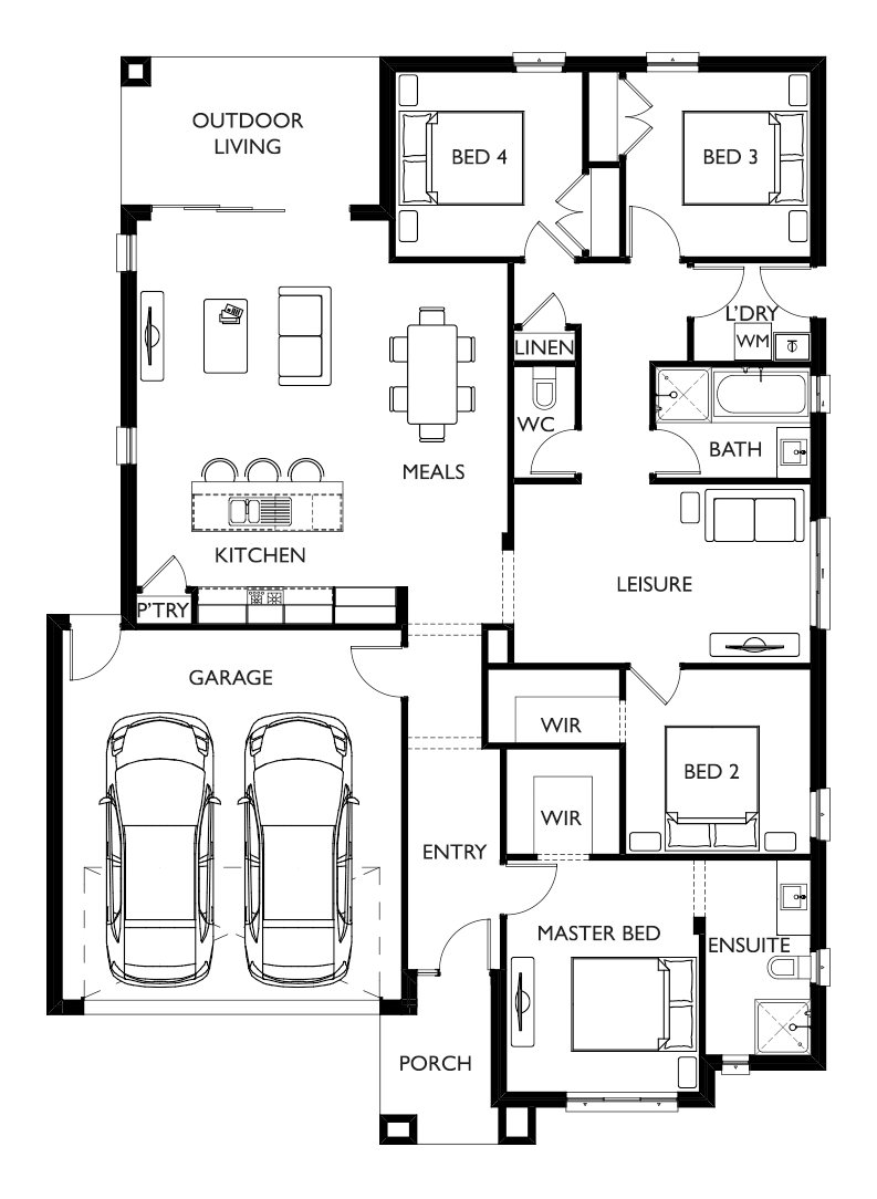 House & Land Investment Property in Mount Duneed, VIC (3.57% Yield) | Aus Investment Properties - Floor Plan 1