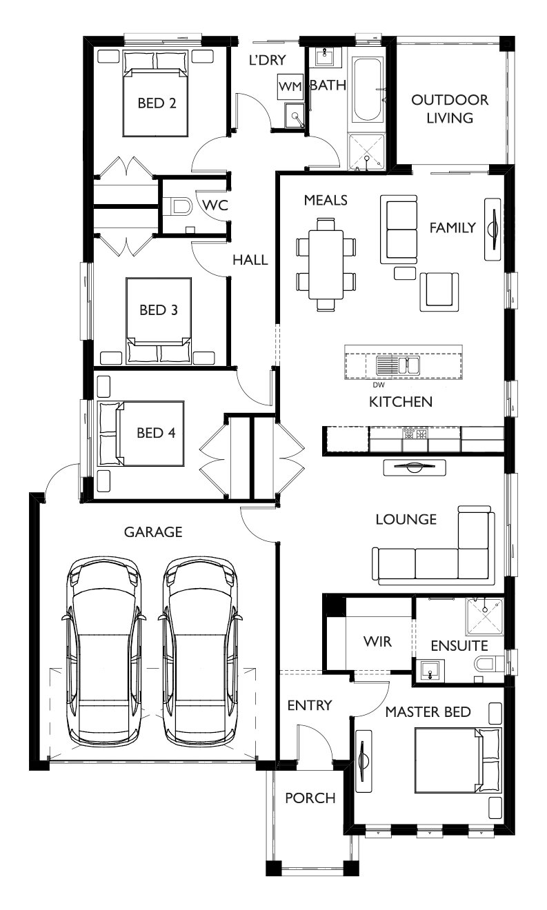 House & Land Investment Property in Tarneit, VIC (3.69% Yield) | Aus Investment Properties - Floor Plan 1