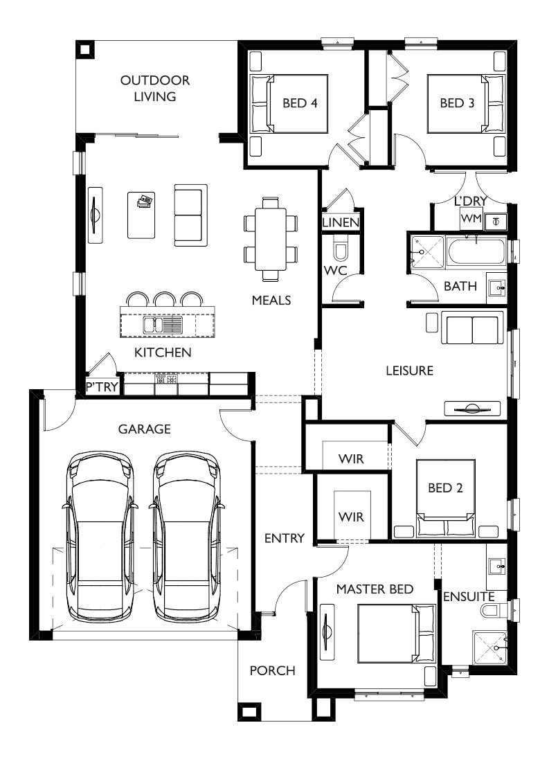 House & Land Investment Property in Armstrong Creek, VIC (3.66% Yield) | Aus Investment Properties - Floor Plan 1