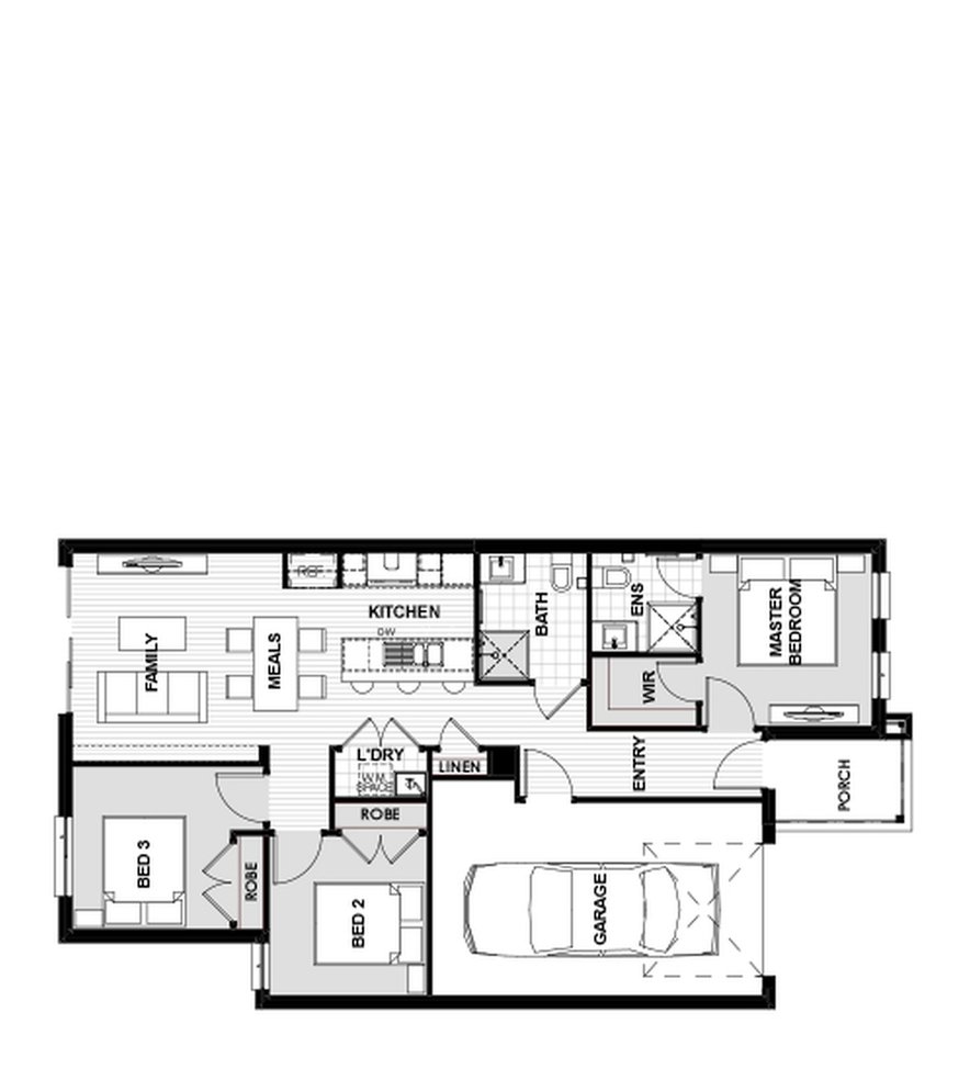 House & Land Investment Property in Cranbourne, VIC (4.16% Yield) | Aus Investment Properties - Floor Plan 1
