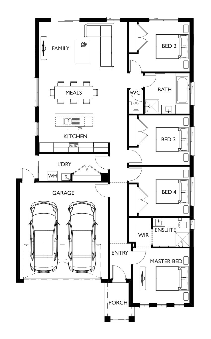 House & Land Investment Property in Mount Duneed, VIC (3.7% Yield) | Aus Investment Properties - Floor Plan 1