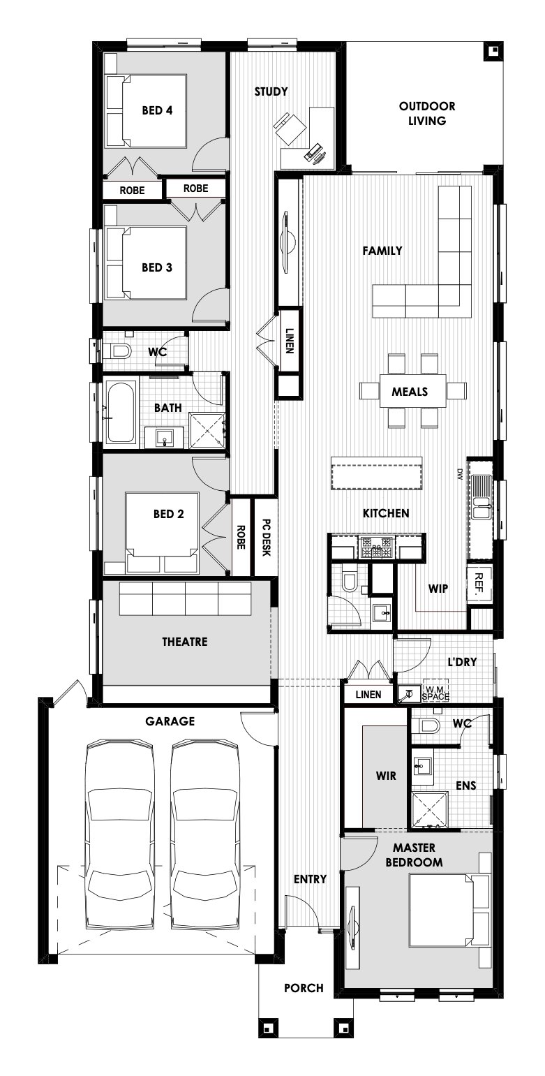 House & Land Investment Property in Kyabram, VIC (4.04% Yield) | Aus Investment Properties - Floor Plan 1