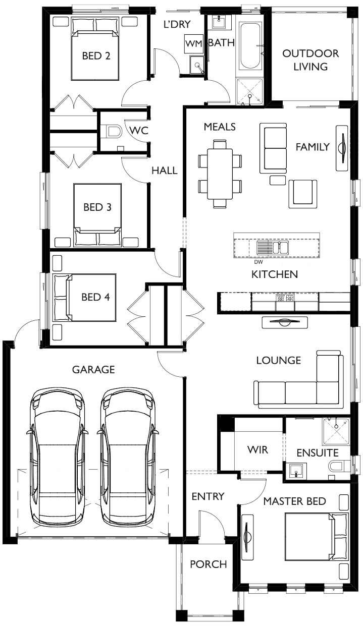 House & Land Investment Property in Mount Duneed, VIC (3.7% Yield) | Aus Investment Properties - Floor Plan 1