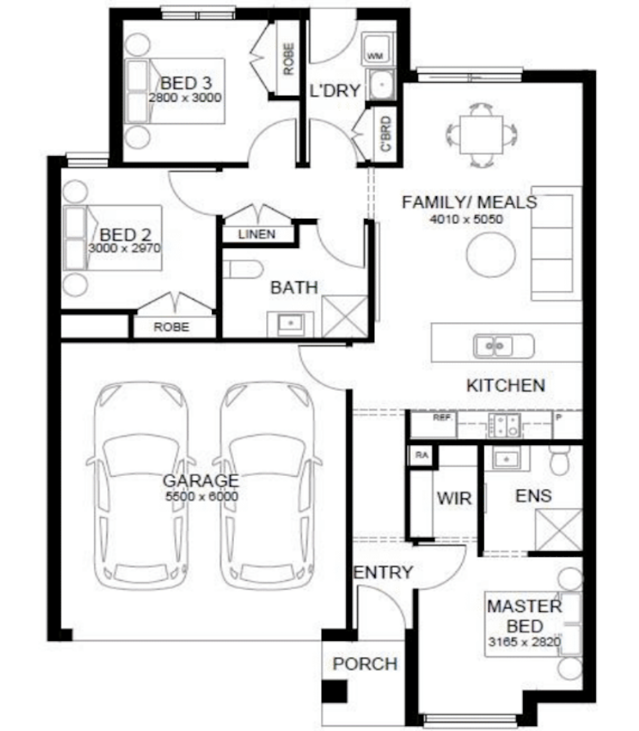 House and Land Investment Property in Deanside, VIC (3.45% Yield) | Aus Investment Properties - Floor Plan 1