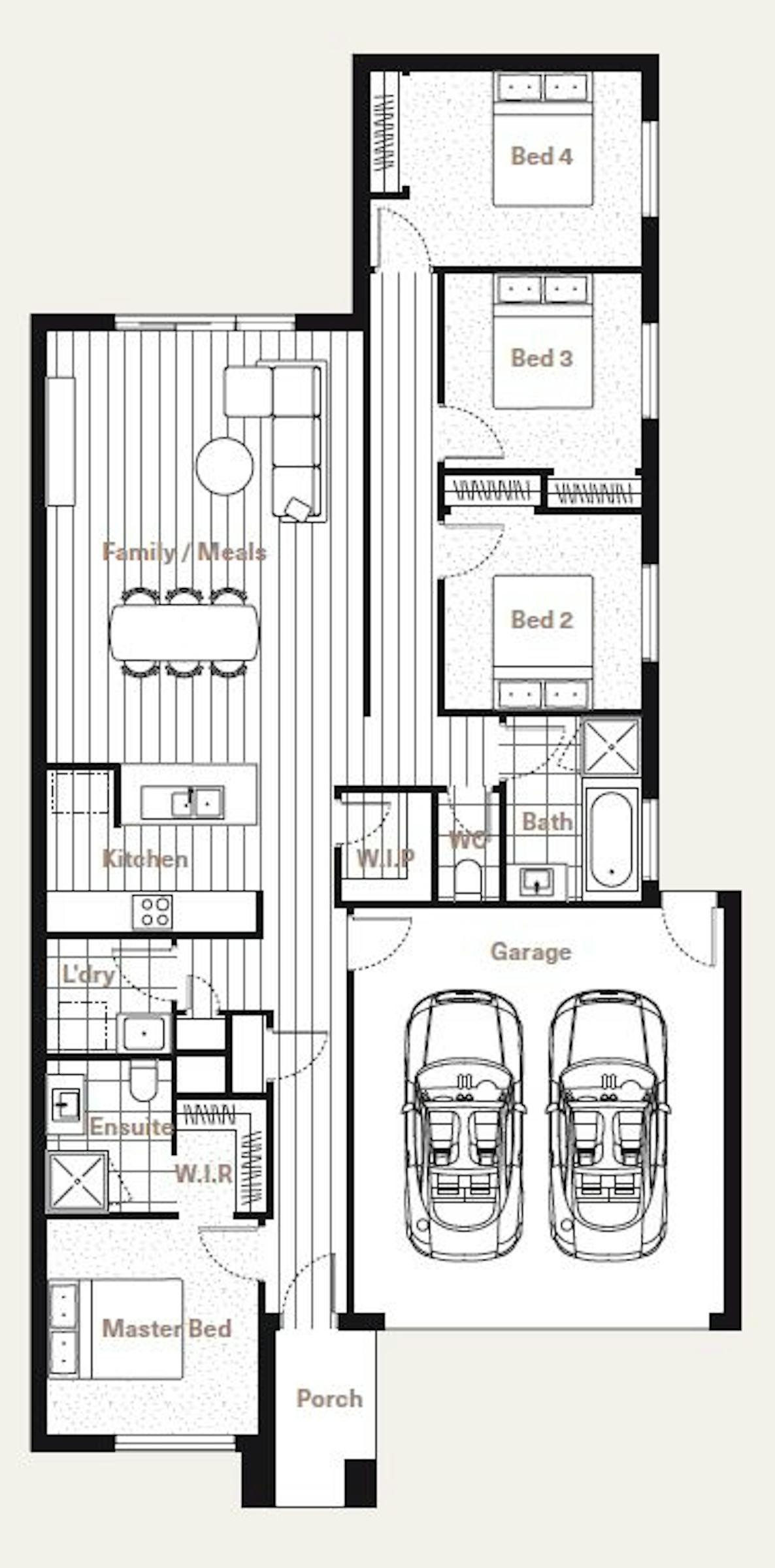 House and Land Investment Property in Thornhill Park, VIC (3.31% Yield) | Aus Investment Properties - Floor Plan 1