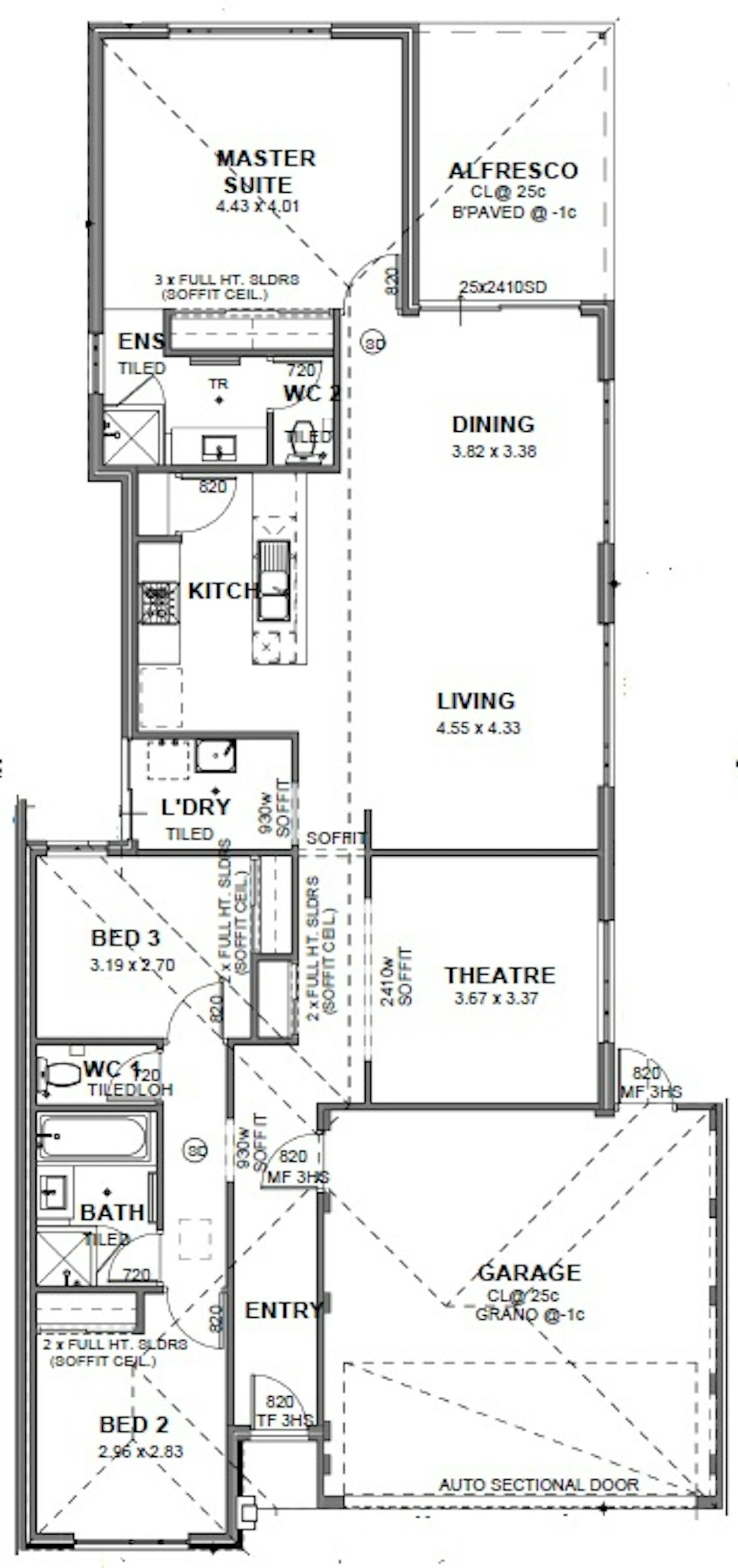 House and Land Investment Property in Two Rocks, WA (4.1% Yield) | Aus Investment Properties - Floor Plan 1