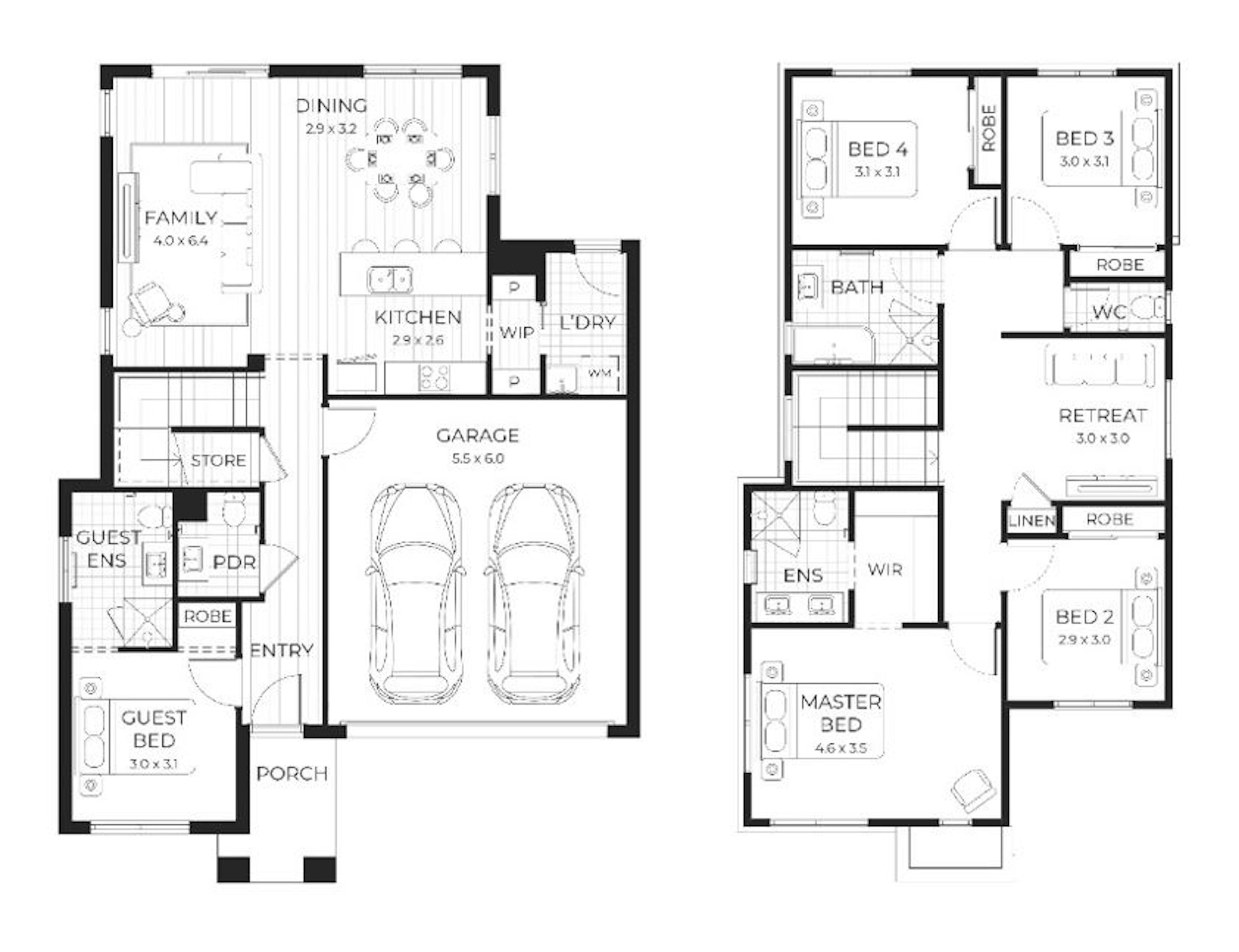 House and Land Investment Property in Wollert, VIC | Aus Investment Properties - Floor Plan 1