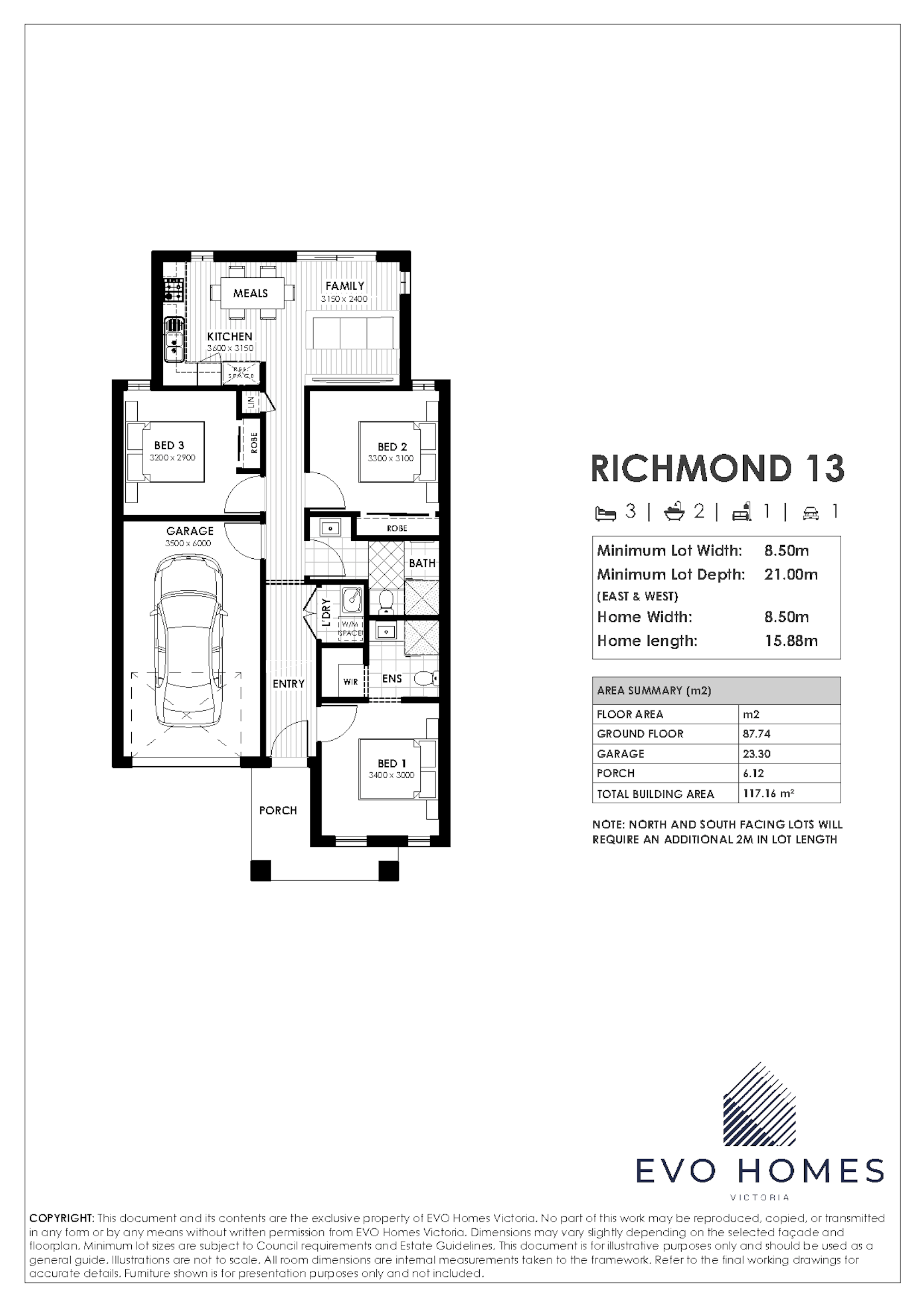 House and Land Investment Property in Kalkallo, VIC | Aus Investment Properties - Floor Plan 1