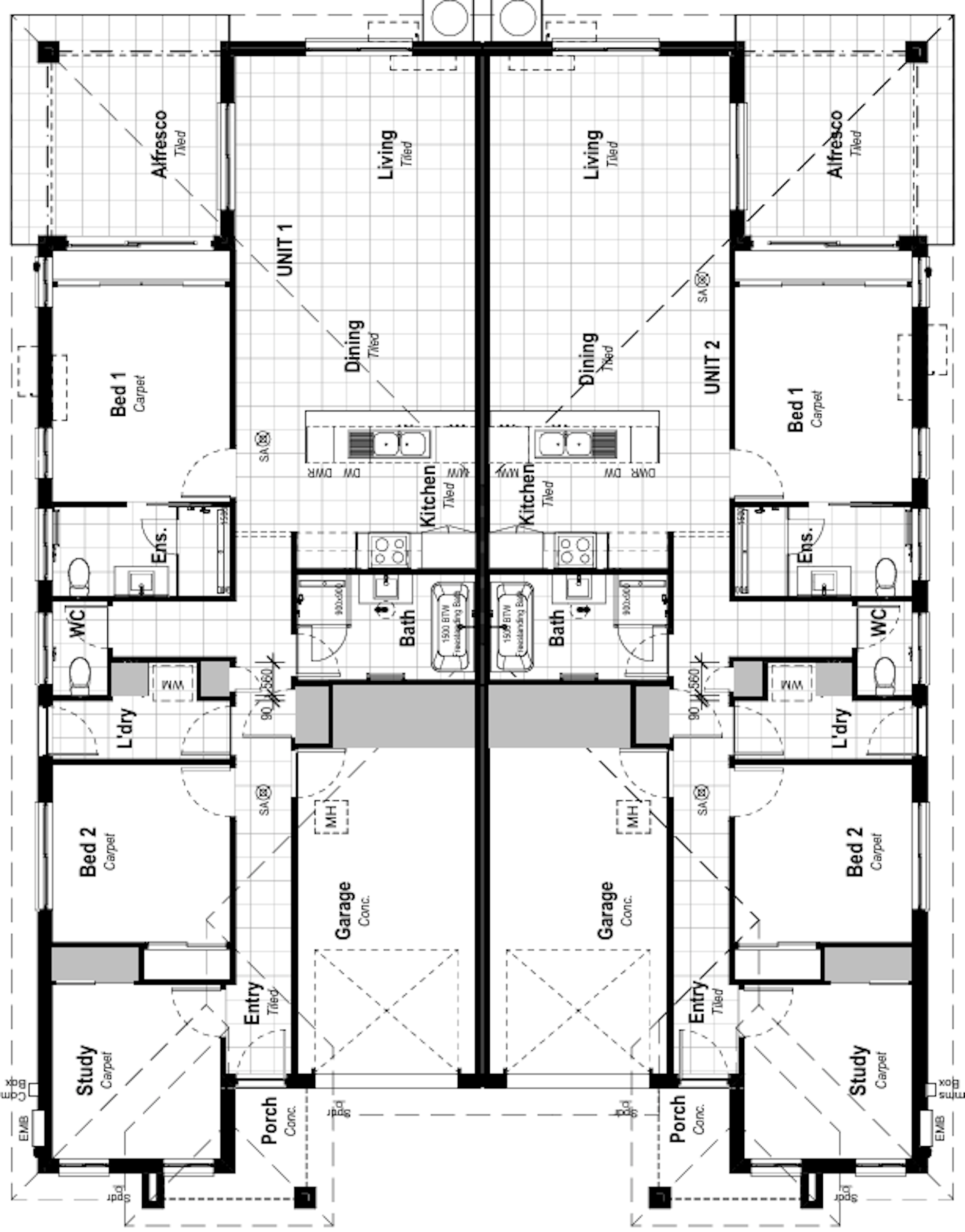 House and Land Investment Property in Cessnock, NSW (4.67% Yield) | Aus Investment Properties - Floor Plan 1