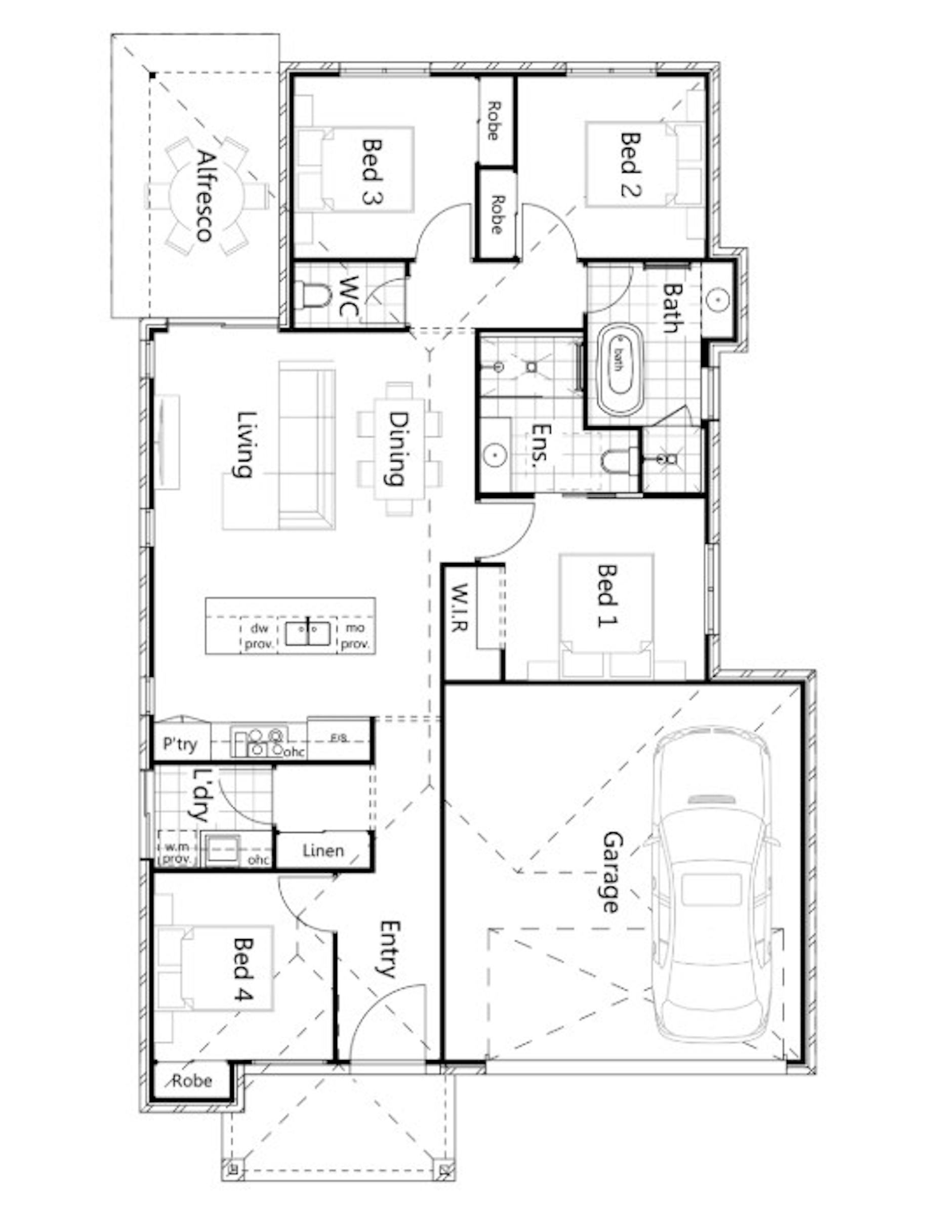 House and Land Investment Property in Joyner, QLD (3.96% Yield) | Aus Investment Properties - Floor Plan 1