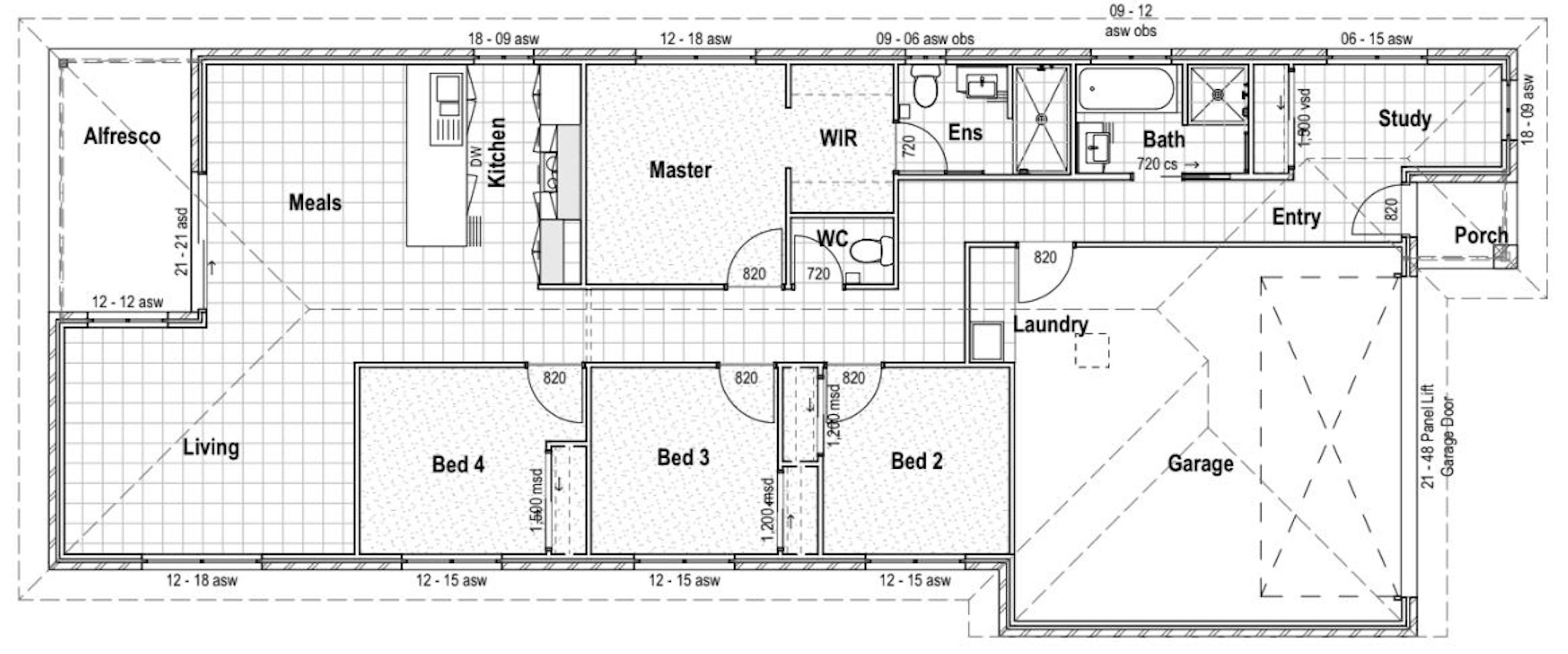 House and Land Investment Property in Rosewood, NSW (4.1% Yield) | Aus Investment Properties - Floor Plan 1