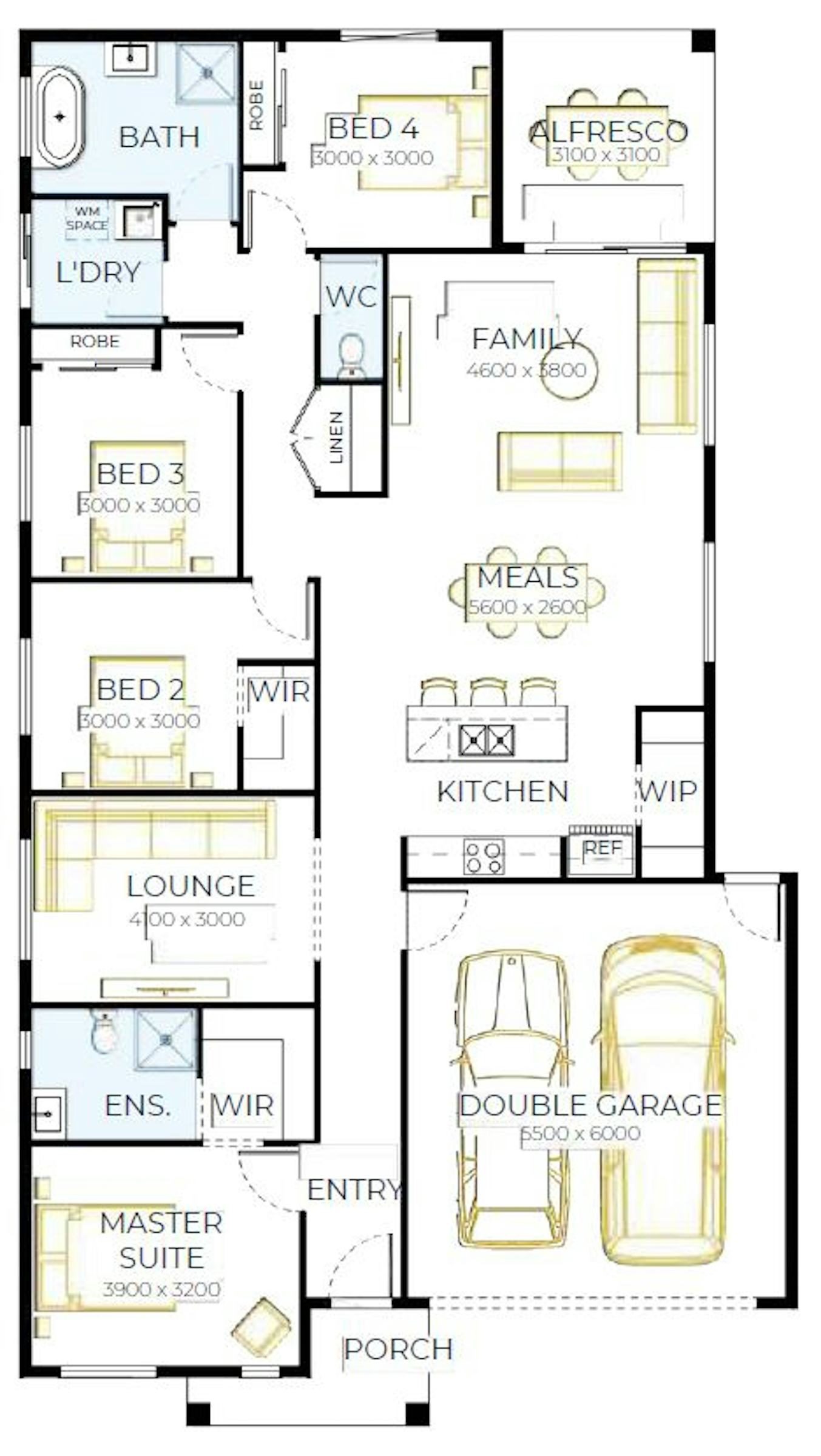 House and Land Investment Property in Charlemont, VIC (3.58% Yield) | Aus Investment Properties - Floor Plan 1
