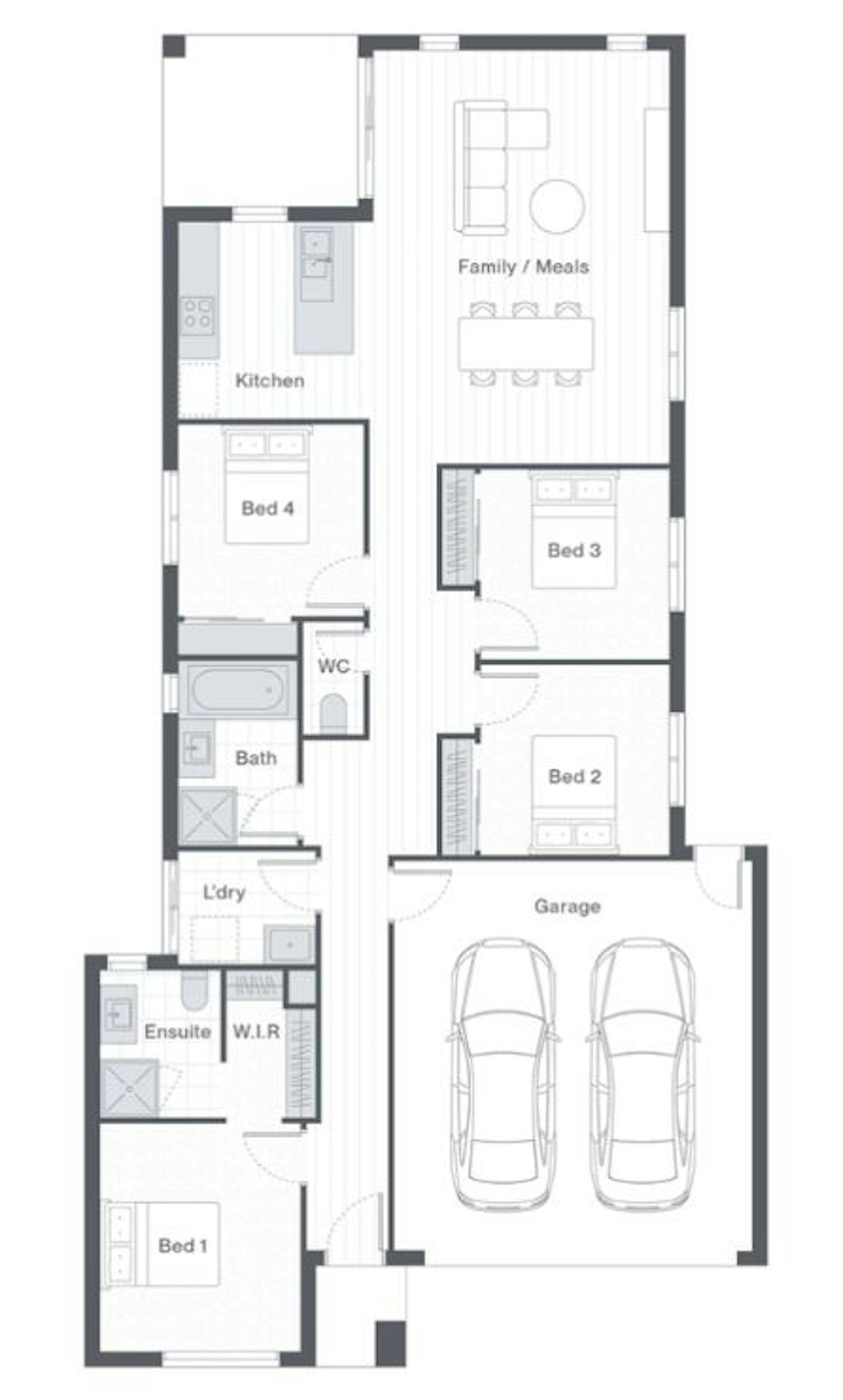House and Land Investment Property in Clyde, VIC | Aus Investment Properties - Floor Plan 1